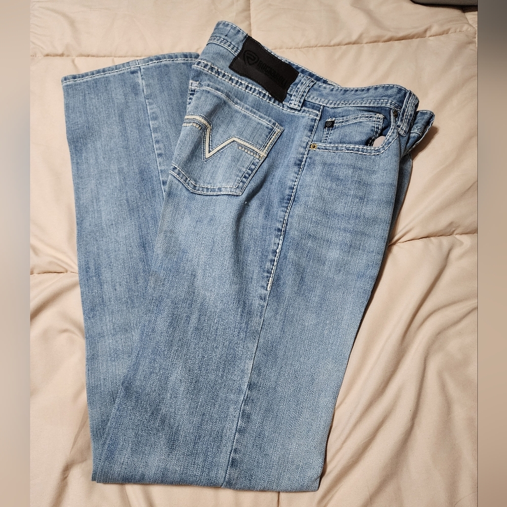 Rock &Roll Blue Jeans
